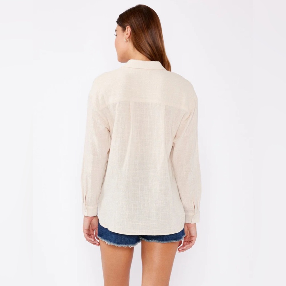 Lovestitch Moonlight Button Front Top - image 4